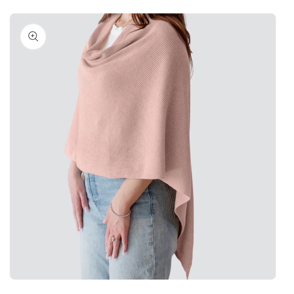 Nestling Baby Nursing Cover -Rose